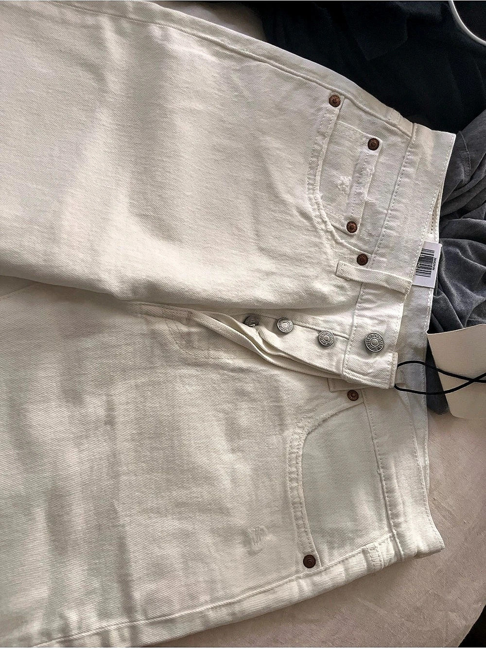 Levi's 501 Skinny Jeans in White NWT